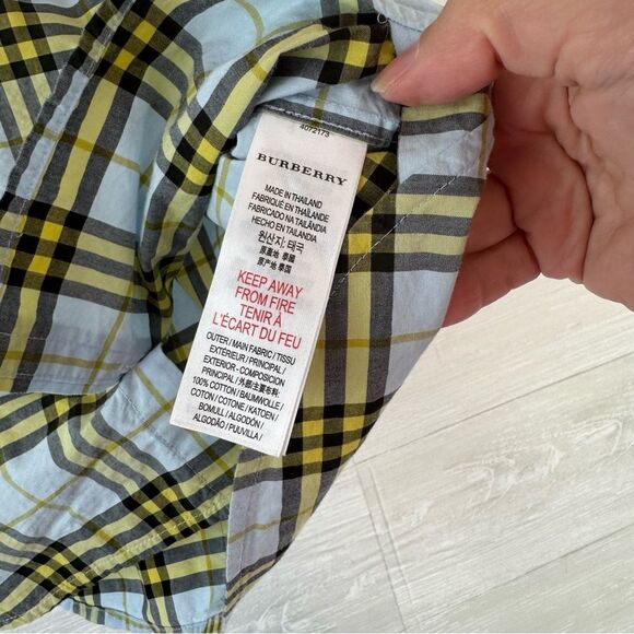 Burberry Button Down Polo Boys Shirt Bundle 6/7 - Picture 5 of 12